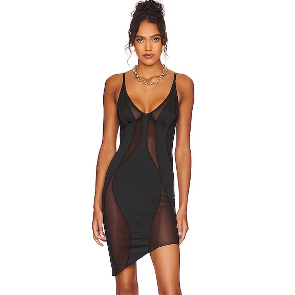SWIRL mini dress